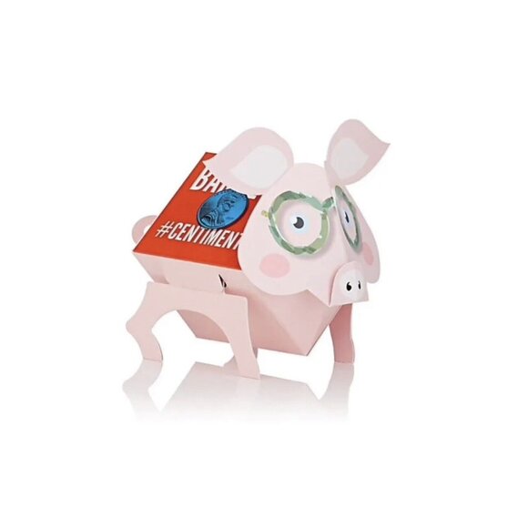 Barneys New York Centiments Pop Up Piggy Bank New Change Coin Pig - Picture 1 of 5